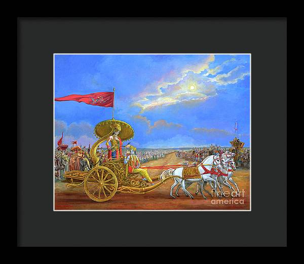 Partha Sarasthi 2 - Framed Print