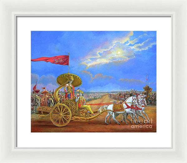 Partha Sarasthi 2 - Framed Print