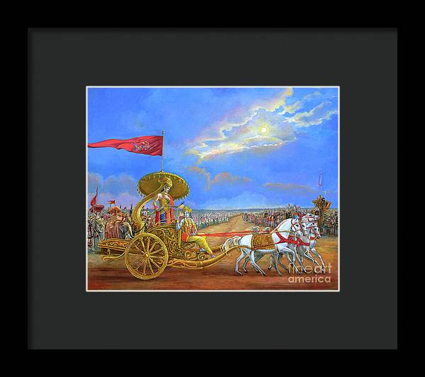 Partha Sarasthi 2 - Framed Print