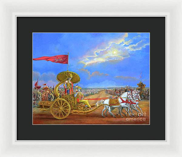 Partha Sarasthi 2 - Framed Print