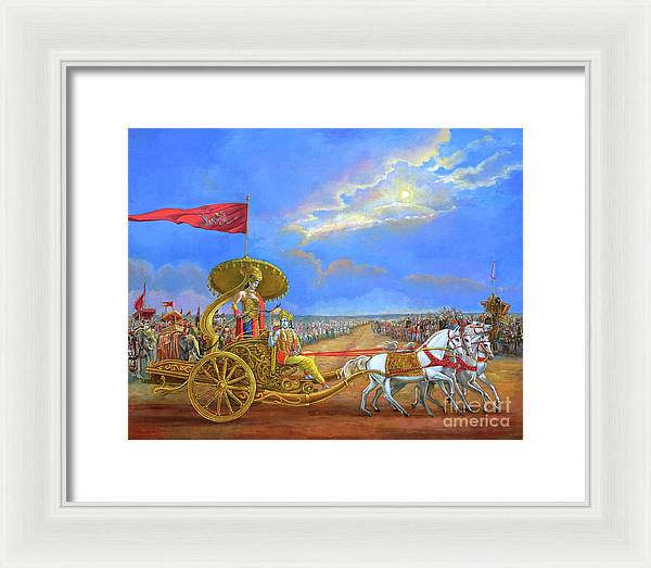 Partha Sarasthi 2 - Framed Print
