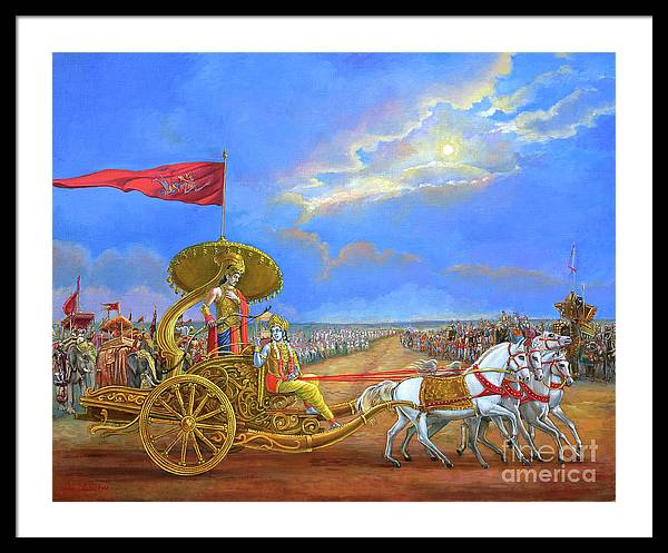 Partha Sarasthi 2 - Framed Print