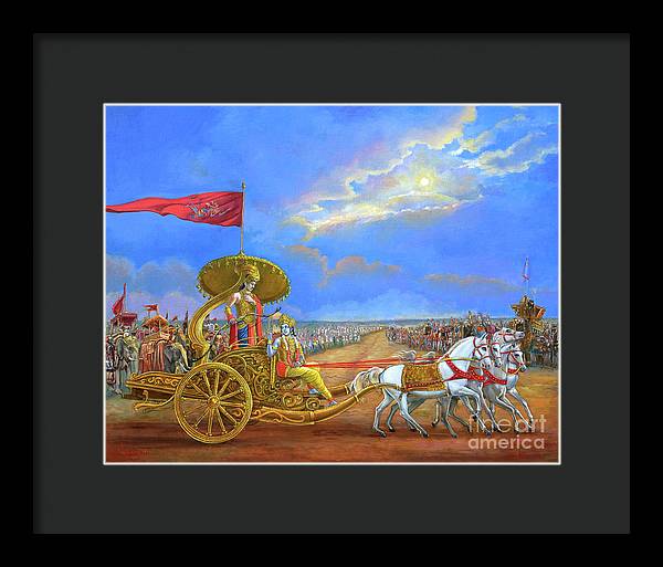 Partha Sarasthi 2 - Framed Print