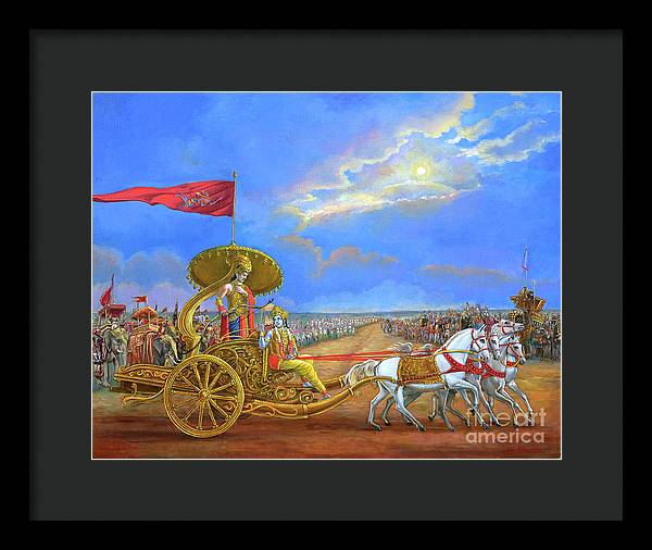 Partha Sarasthi 2 - Framed Print
