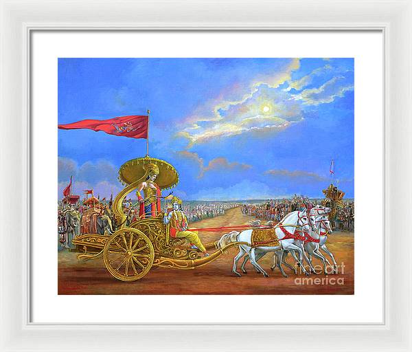Partha Sarasthi 2 - Framed Print