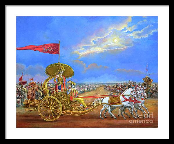 Partha Sarasthi 2 - Framed Print