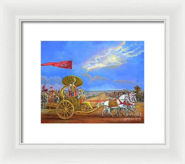 Partha Sarasthi 2 - Framed Print