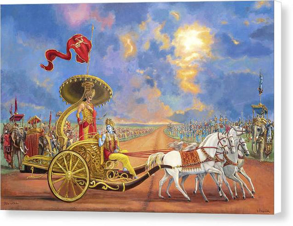 Partha Sarathi 3 - Canvas Print