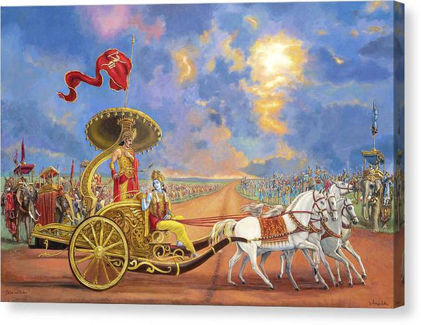 Partha Sarathi 3 - Canvas Print