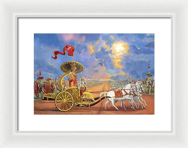 Partha Sarathi 3 - Framed Print