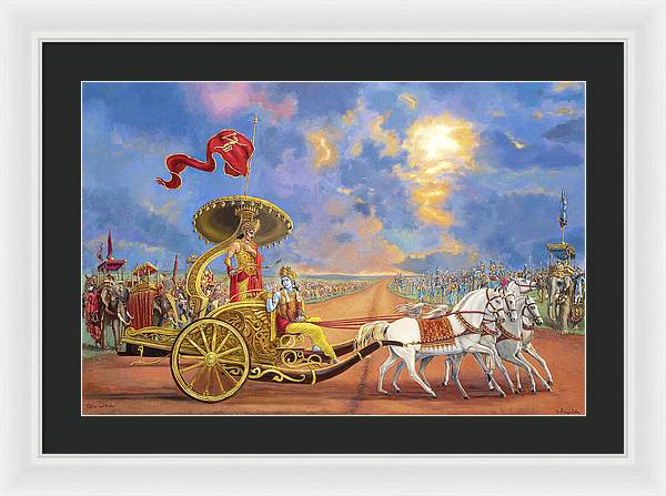 Partha Sarathi 3 - Framed Print