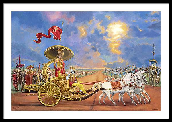 Partha Sarathi 3 - Framed Print