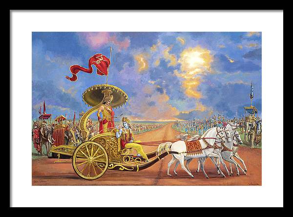 Partha Sarathi 3 - Framed Print