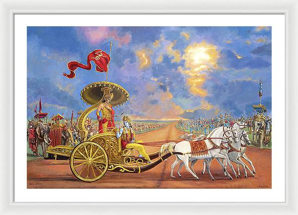 Partha Sarathi 3 - Framed Print