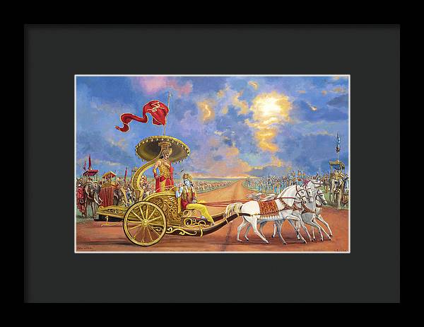 Partha Sarathi 3 - Framed Print