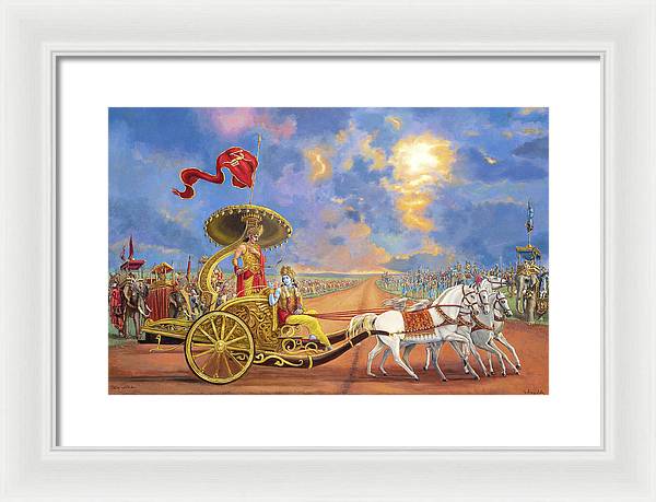 Partha Sarathi 3 - Framed Print
