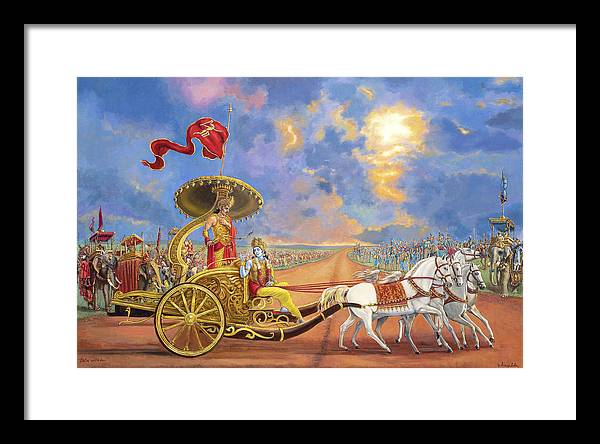 Partha Sarathi 3 - Framed Print