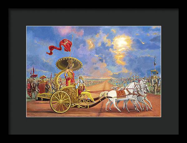 Partha Sarathi 3 - Framed Print