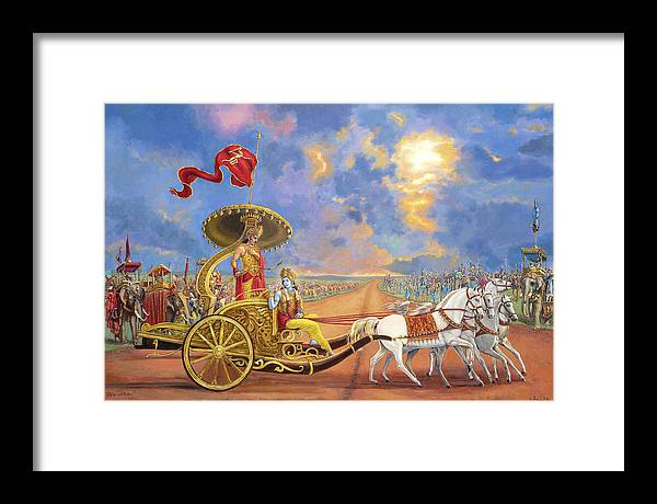 Partha Sarathi 3 - Framed Print