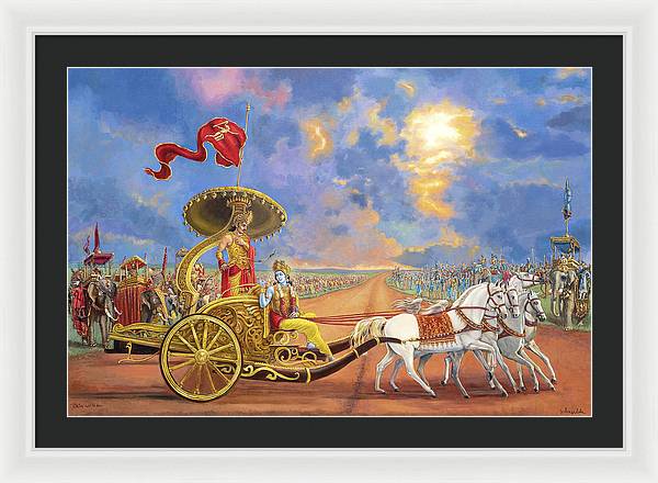 Partha Sarathi 3 - Framed Print