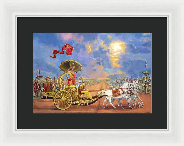 Partha Sarathi 3 - Framed Print