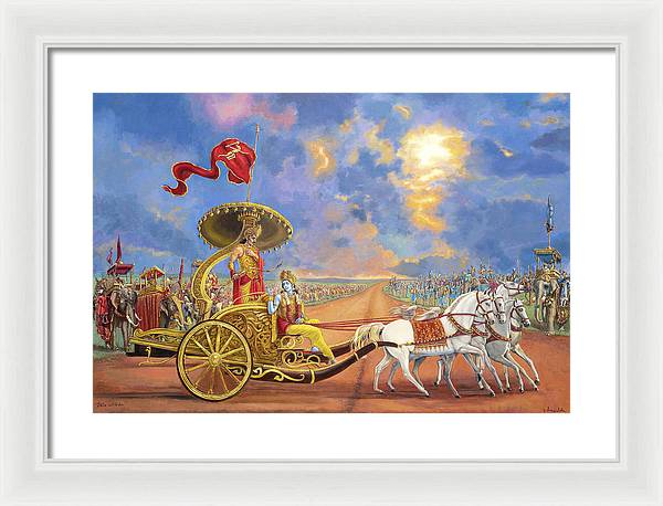 Partha Sarathi 3 - Framed Print