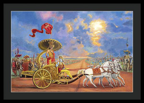 Partha Sarathi 3 - Framed Print