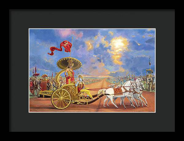 Partha Sarathi 3 - Framed Print