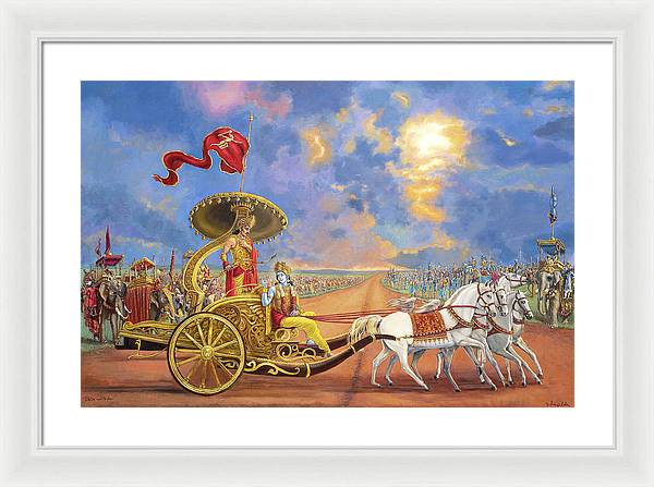 Partha Sarathi 3 - Framed Print