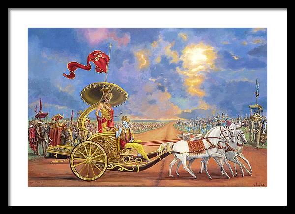 Partha Sarathi 3 - Framed Print