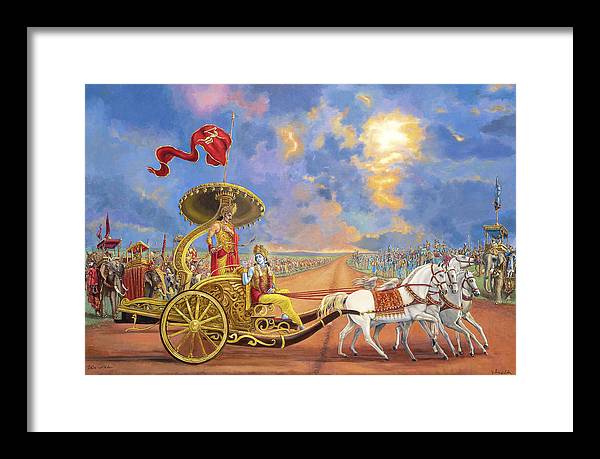 Partha Sarathi 3 - Framed Print