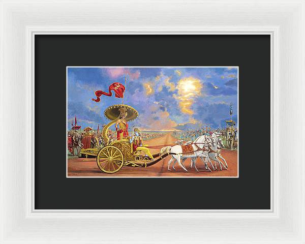 Partha Sarathi 3 - Framed Print