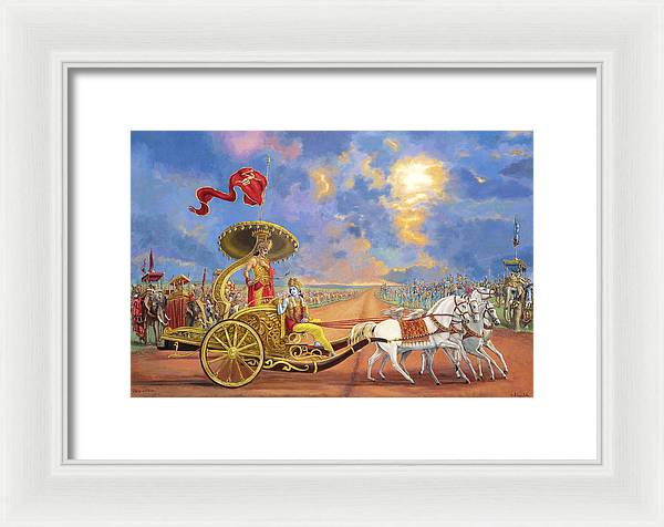 Partha Sarathi 3 - Framed Print