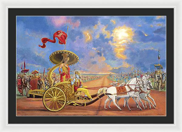 Partha Sarathi 3 - Framed Print