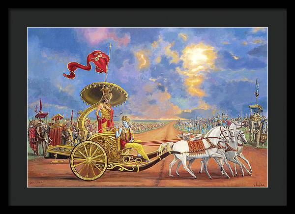 Partha Sarathi 3 - Framed Print