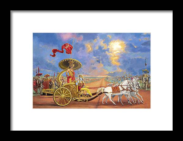 Partha Sarathi 3 - Framed Print