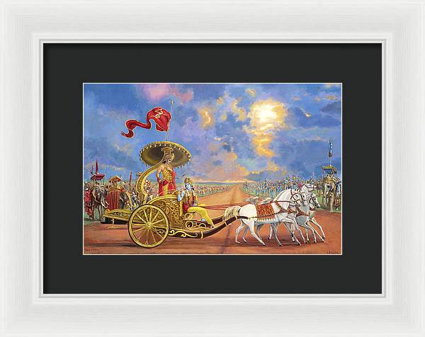 Partha Sarathi 3 - Framed Print