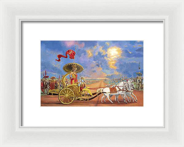 Partha Sarathi 3 - Framed Print