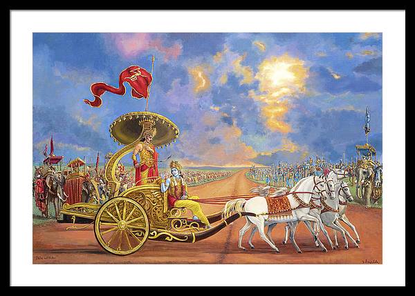 Partha Sarathi 3 - Framed Print