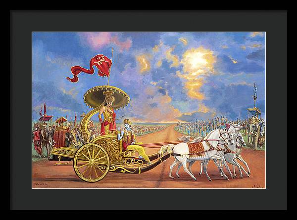 Partha Sarathi 3 - Framed Print