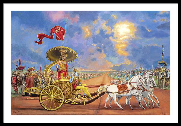 Partha Sarathi 3 - Framed Print