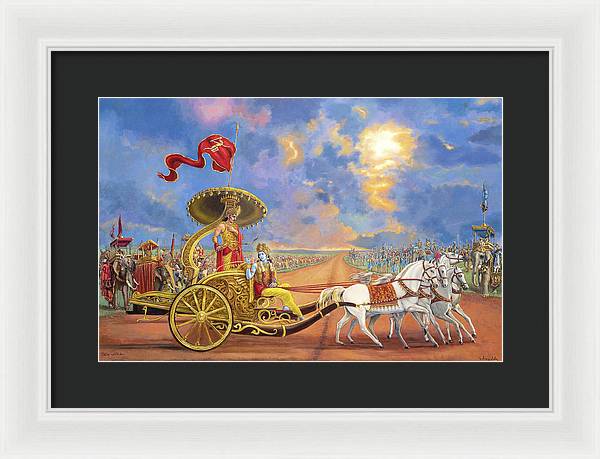 Partha Sarathi 3 - Framed Print