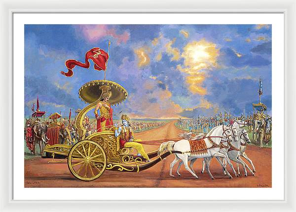 Partha Sarathi 3 - Framed Print