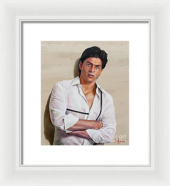 Shahrukh Khan - Framed Print