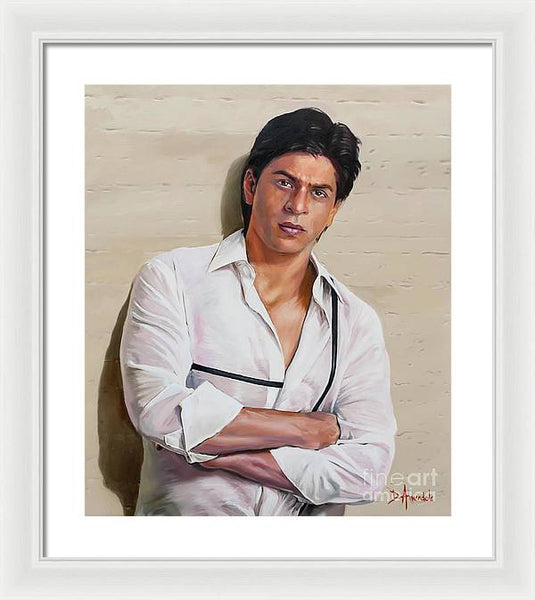 Shahrukh Khan - Framed Print