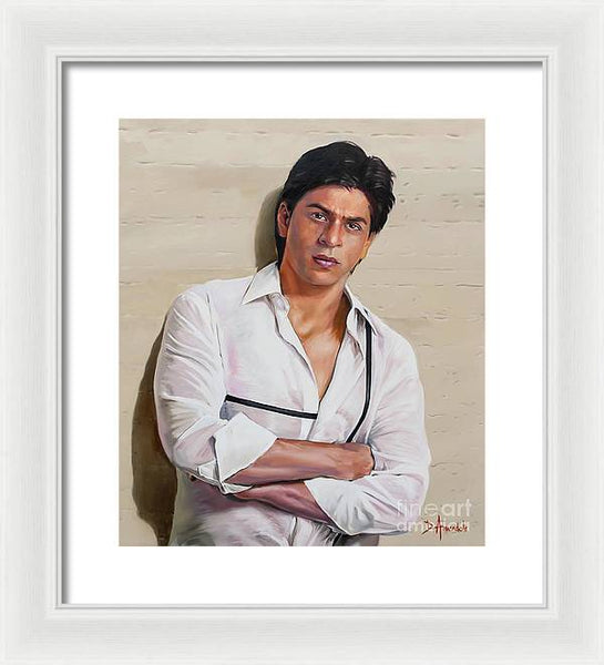Shahrukh Khan - Framed Print