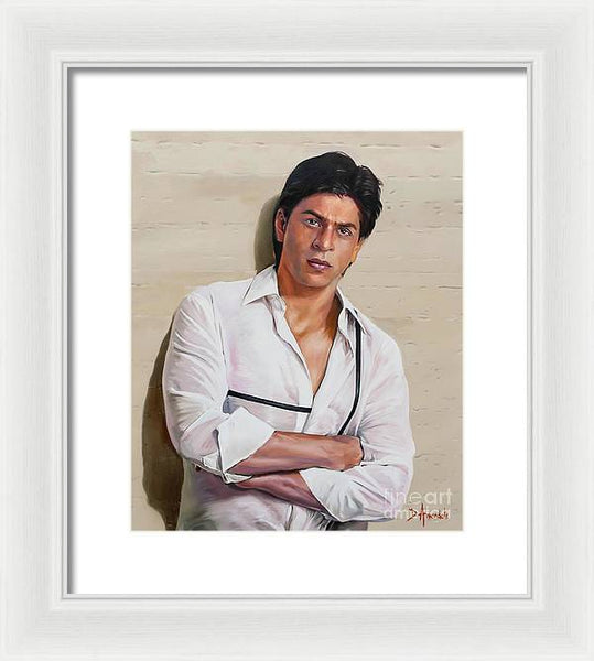 Shahrukh Khan - Framed Print