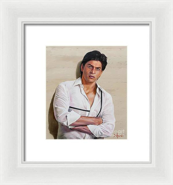 Shahrukh Khan - Framed Print