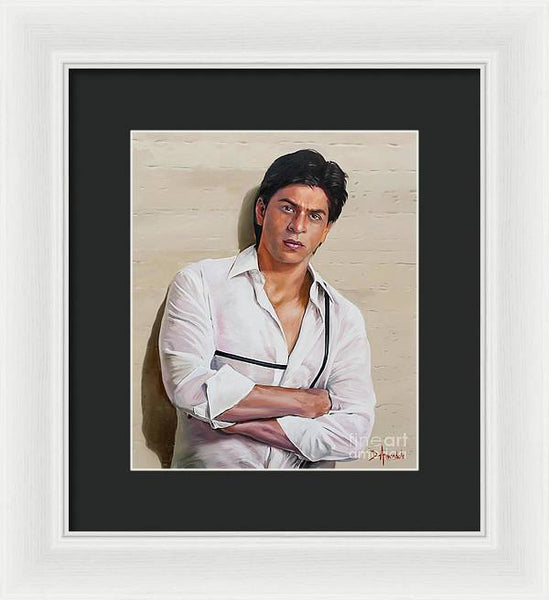 Shahrukh Khan - Framed Print
