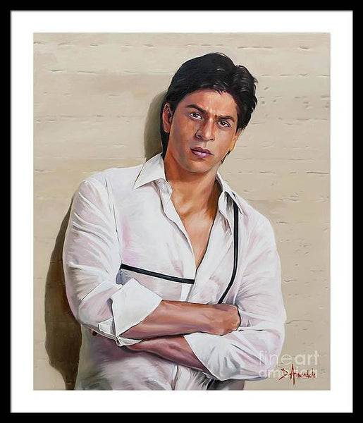 Shahrukh Khan - Framed Print